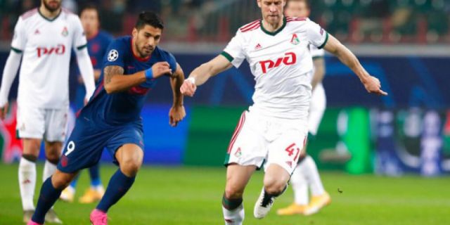 El Atlético se estanca en su visita al Lokomotiv