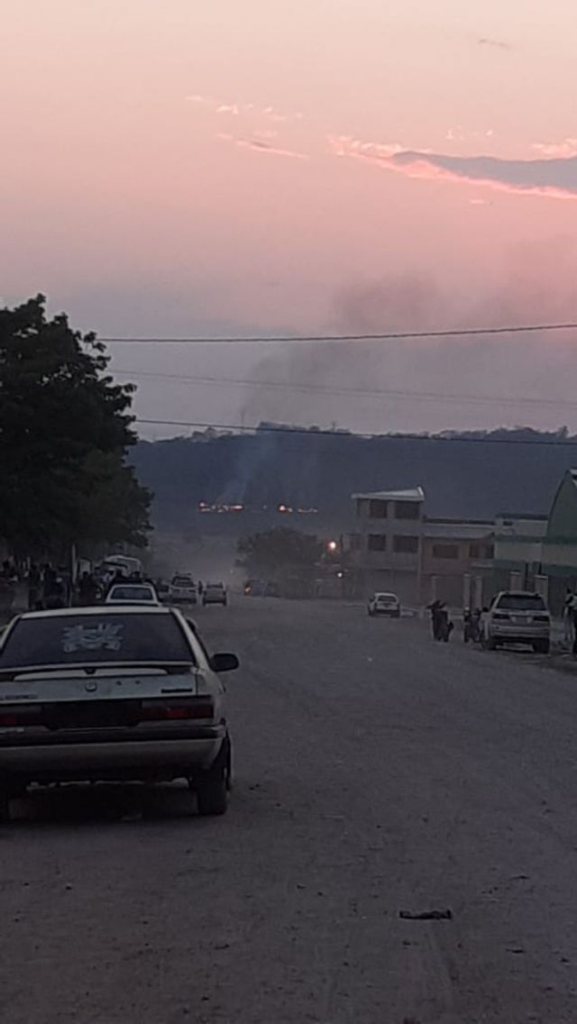 Reportan incendio en Madrejones - Yacuiba