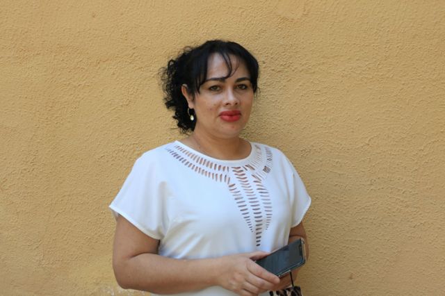Claudia Montenegro  fue reconocida como mujer destacada