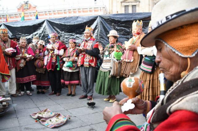 Ofrenda a la Pachamama