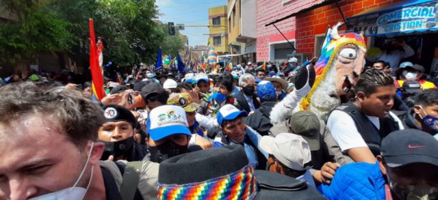 Evo llegará a Orinoca al medio día