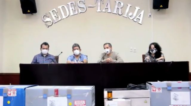 Tarija recibe cinco respiradores gestionados por residentes en España