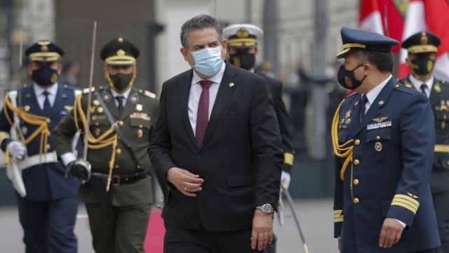 Manuel Merino, el nuevo presidente de Perú tras la destitución de Vizcarra Manuel Merino, el nuevo presidente de Perú tras la destitución de Vizcarra