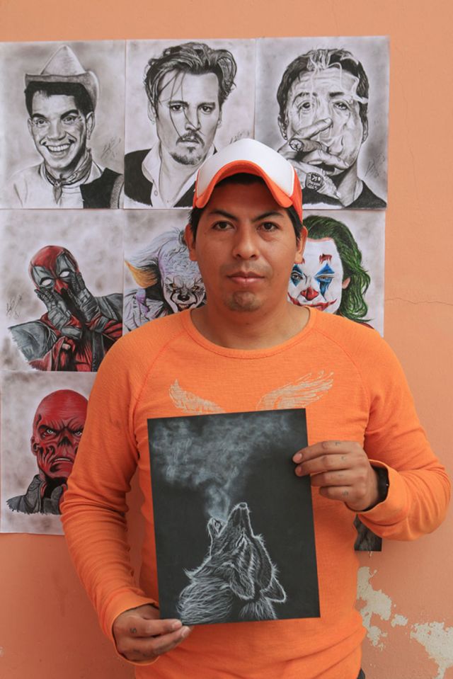 Luis, el dibujante oculto