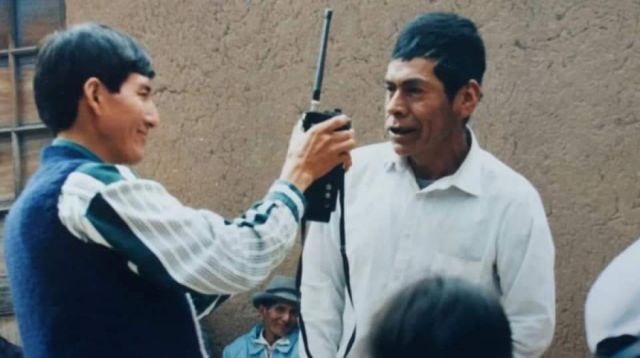 Don Policarpio de reportero popular