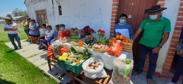 En San Andrés se inaugura el primer mercado rural de Tarija