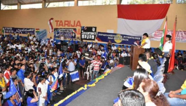 El miércoles llegará Evo al coliseo San Roque de Tarija para elección de precandidatos