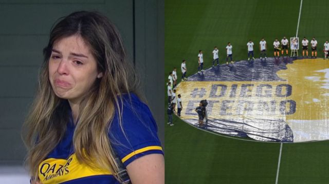 Boca ganó un partido cargado de emociones por Maradona