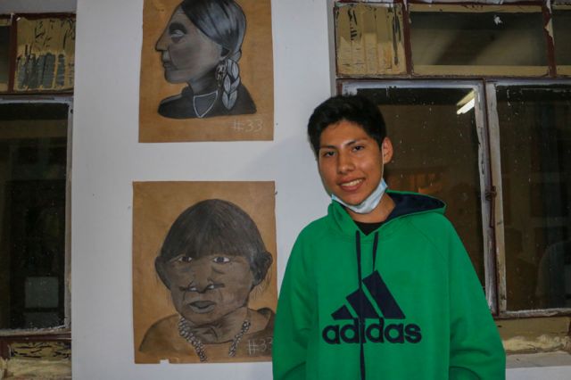 El taller estuvo abierto a personas  de todas las edades.