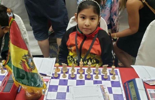 La tarijeña Nicole Mollo clasifica a la fase final del Mundial de ajedrez