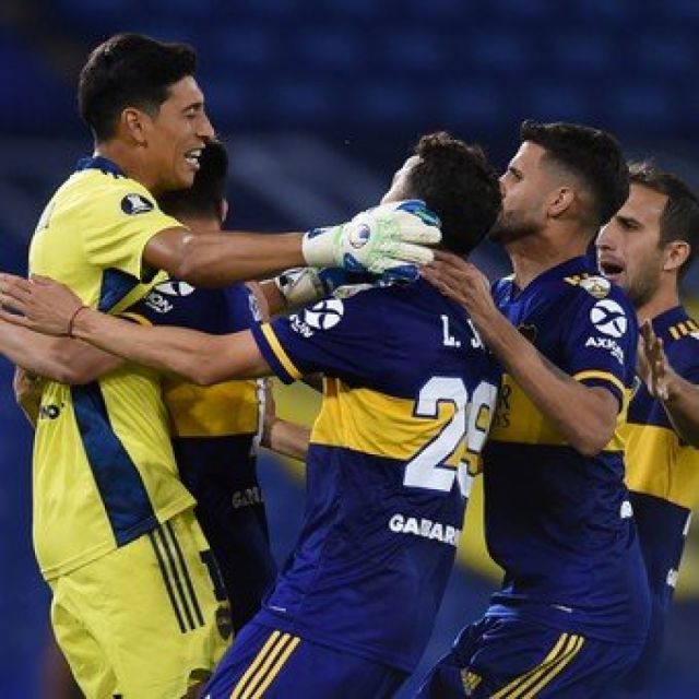 Boca pasó a cuartos de final superando a Inter en los penales 
