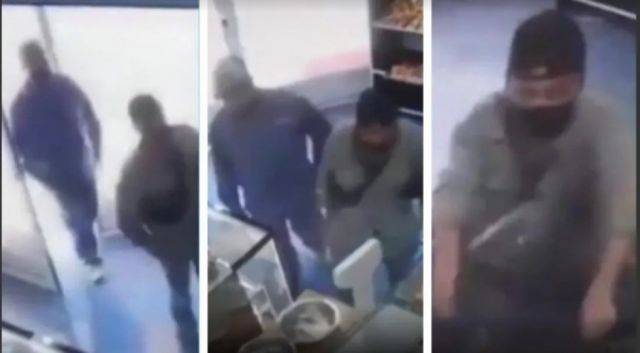 Violento  robo a mano armada en  panadería