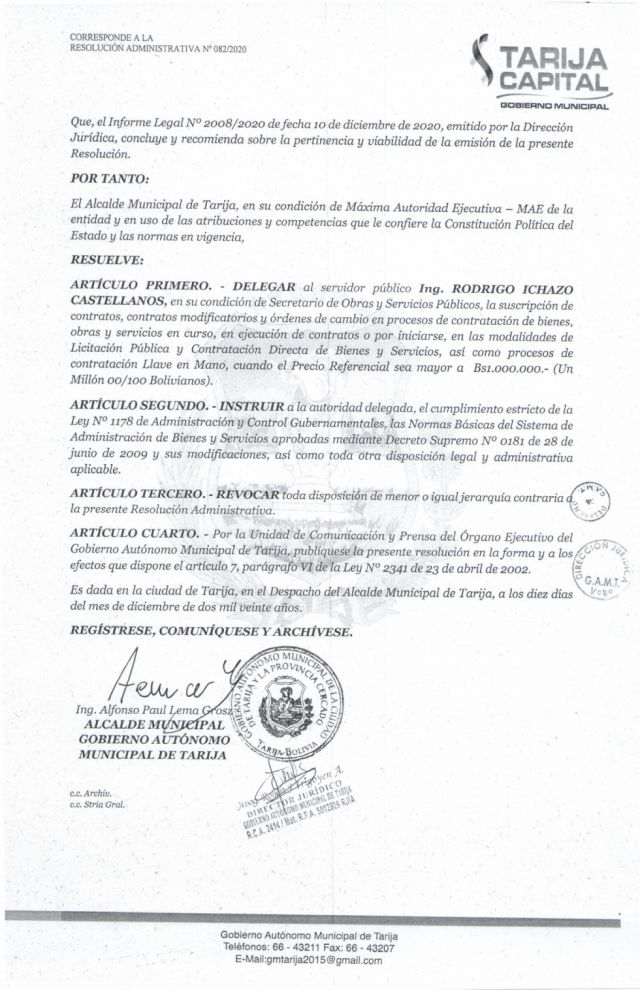 Resolución