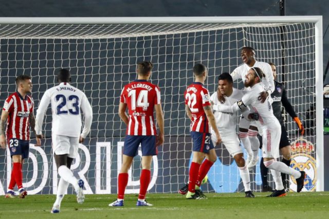 El Real Madrid se impuso con  solidez en el clásico de Madrid 