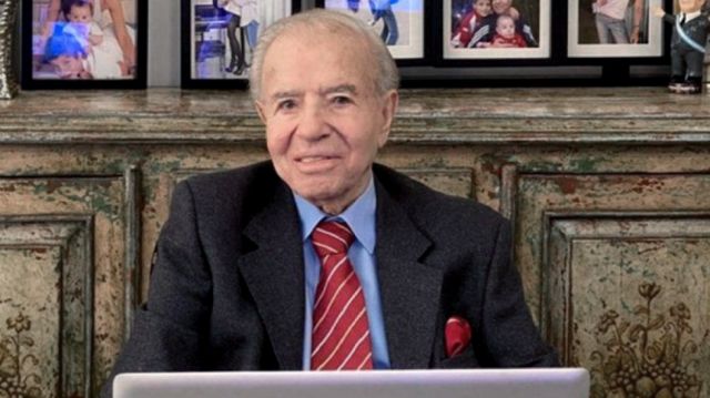 Hospitalizan de urgencia al expresidente argentino Carlos Menem