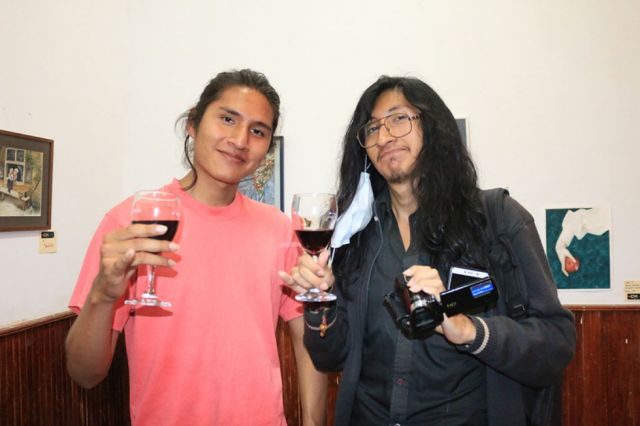 Lenin Mamani y Alberto Eugenio Duchen.