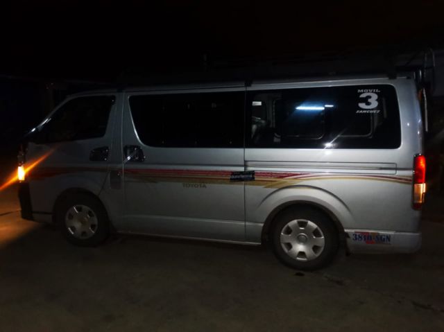 Vehículo que transportaba bebidas alcohólicas