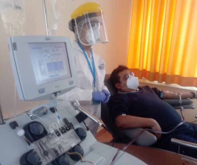 De 500 donadores de plasma,  solo 50% cumplía requisitos