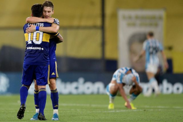 Boca le ganó con justicia a Racing y avanzó a las semifinales