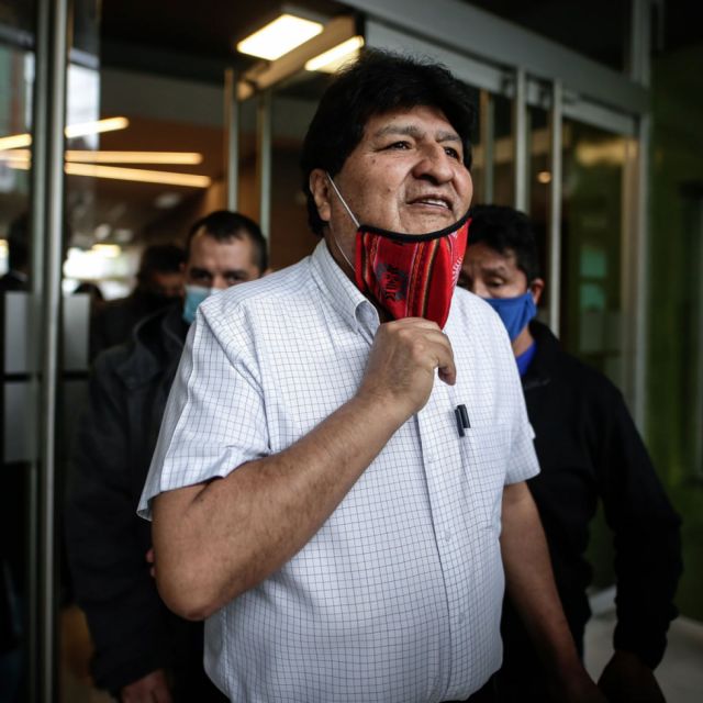 Evo: peligro de un golpe sigue vigente