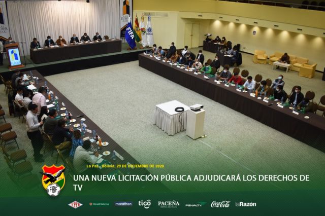 Congreso de la FBF anula el proceso de licitación por los derechos televisivos