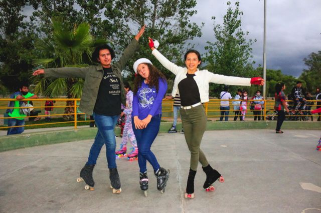 Yandel Lizarraga, Vanessa BassWerner y Viviana Chávez. 