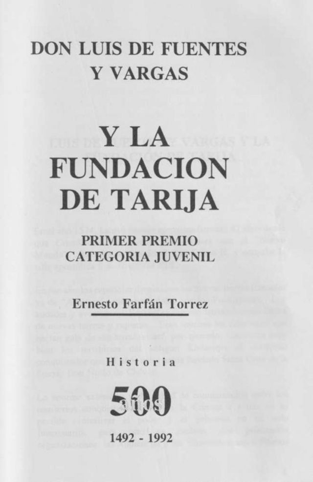 Fundacion de Tarija