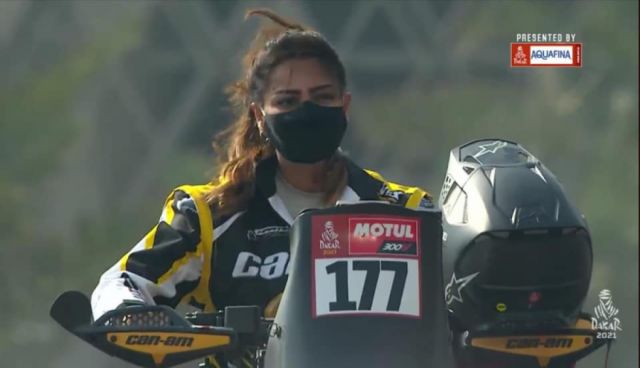Suany Martínez asalta el  Top Ten en el Rally Dakar