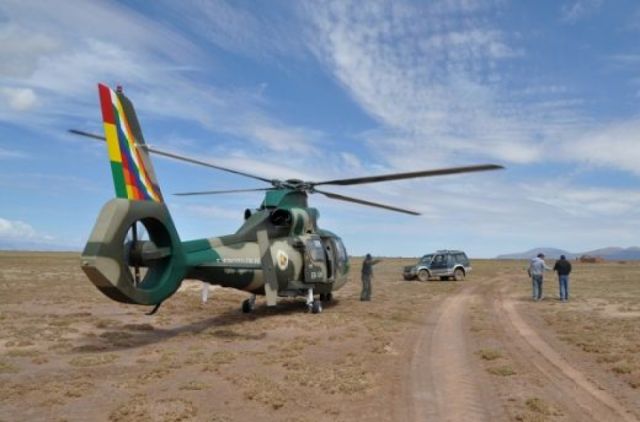 Helicópteros del Ejército patrullarán ahora las fronteras