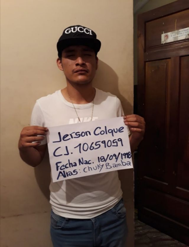 Dan detención preventiva al prontuariado "Chuckybamba" 