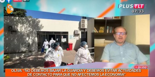 Oliva: "Gran parte del incremento de casos se debió a las interacciones de fin de año"