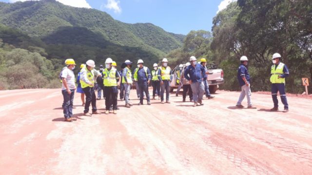 ABC realiza inspección técnica a la carretera Tarija- Villa Montes