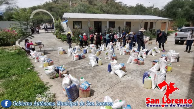 San Lorenzo inició la entrega de canastas estudiantiles este jueves