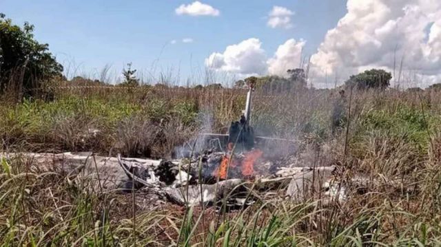 Mueren cuatro futbolistas y el presidente de un club brasileño en un accidente aéreo