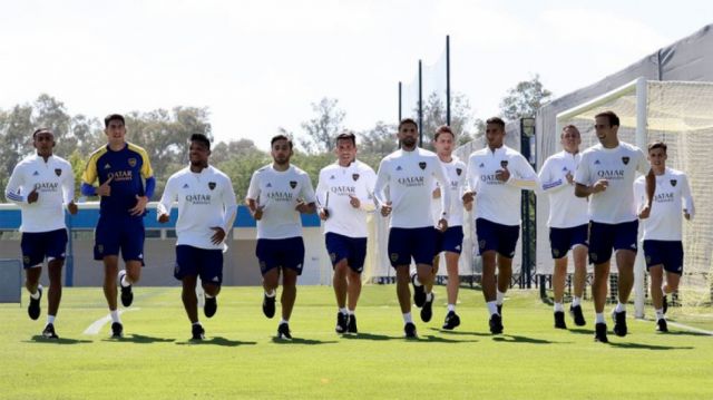 Boca vuelve a entrenarse  con dos viejos conocidos
