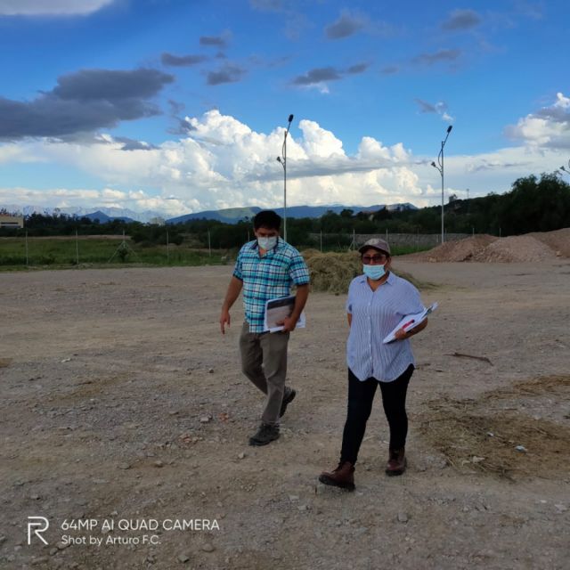 Demetrio Calabi junto a Sandra Subieta 