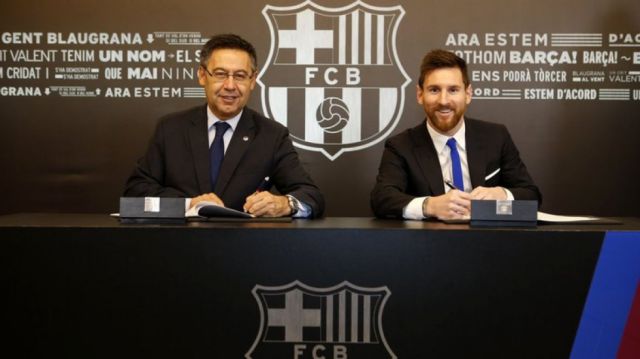 Filtraron en España las cifras  del contrato de Lionel Messi