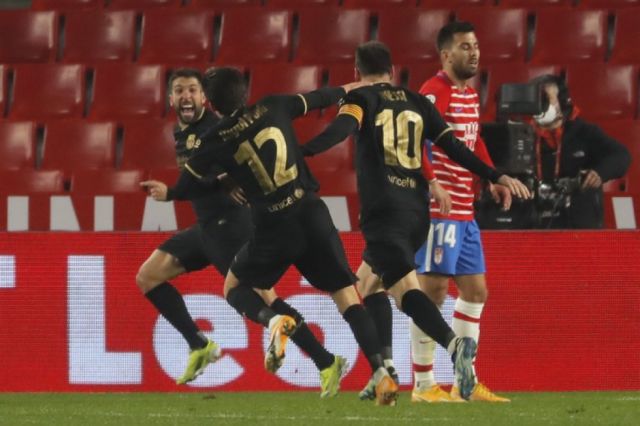 Barcelona gana al Granada y avanzó a las semifinales 
