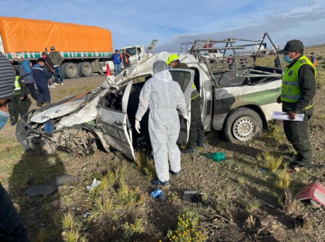 Accidente de tránsito deja a dos personas fallecidas