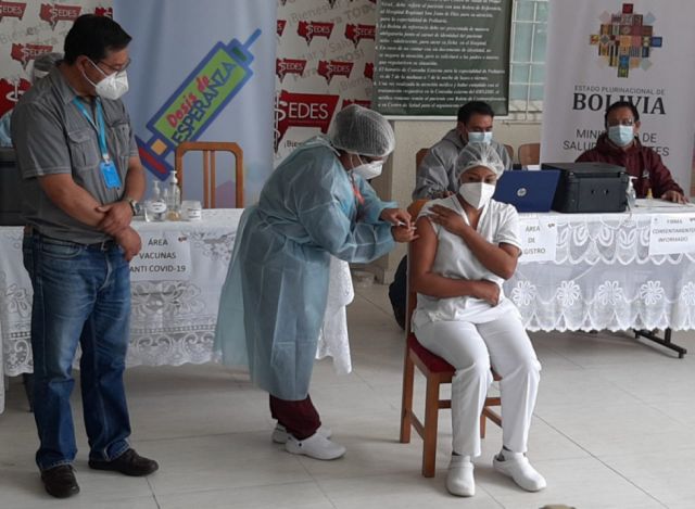 Covid: Abrirán registro para la campaña de vacunación en Tarija