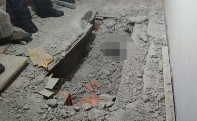 Lo mataron  y enterraron  en una casa  de citas