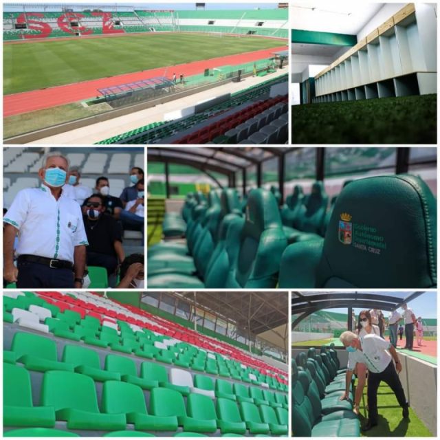 El Tahuichi luce nuevas galas  para recibir la Libertadores 