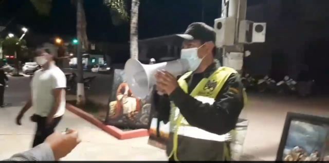 Policía: 90% de la gente usa barbijo en Bermejo