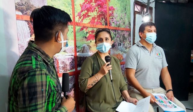 Simulacro de votación por el TED Tarija