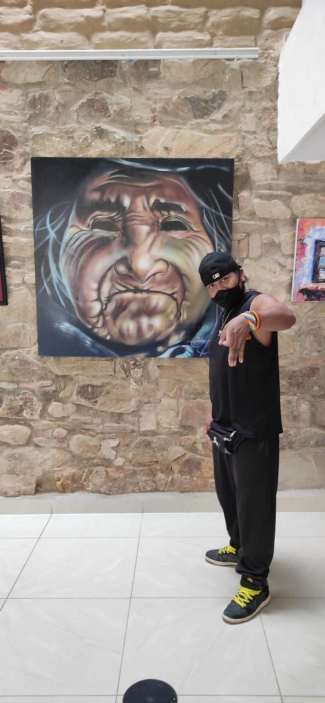Jhonny Pari (La Paz) con “Ajayu”.