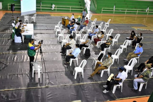 Reunión del COEM Yacuiba