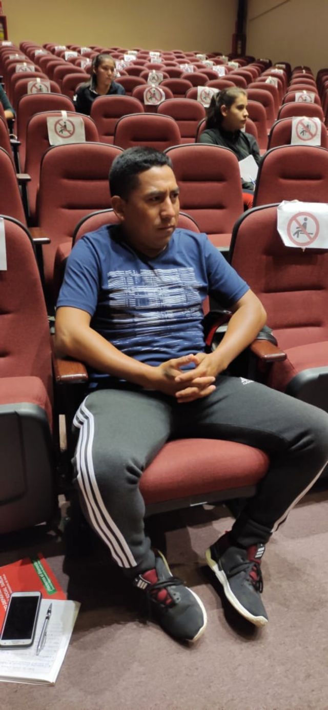 Juan Saldaña no descuidó la atención.