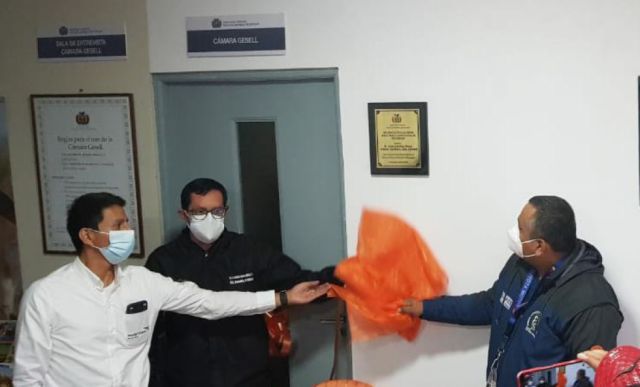 La Fiscalía inaugura moderna  Cámara Gesell en monteagudo