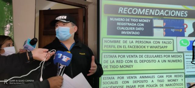 FELCC advierte a ciudadanía de casos de estafa en Tarija