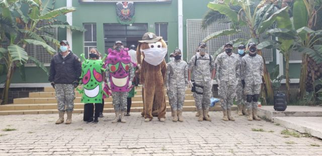 Grupo GACIP realizó campaña de prevención contra el Covid-19 en ferias de Tarija
